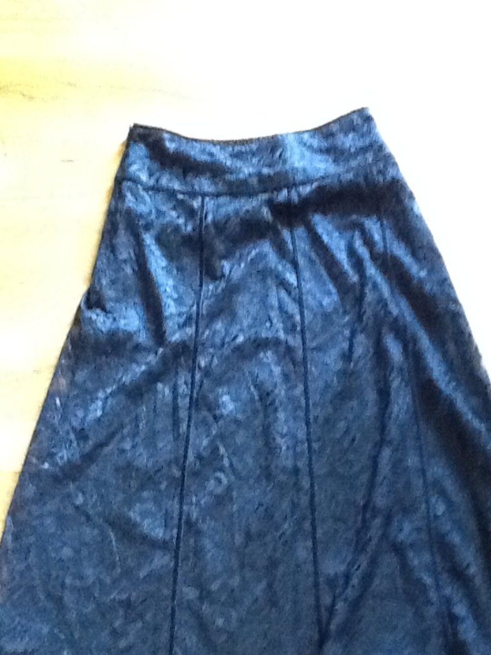 Gorgeous Black Lace Paneled Skirt